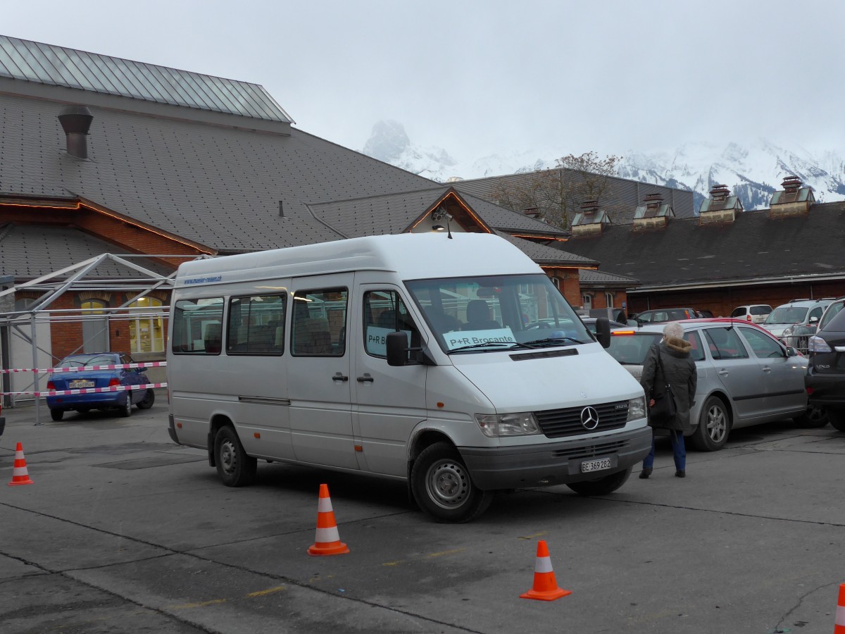 (148'770) - M�ller, Uttigen - BE 369'282 - Mercedes am 8. Februar 2014 in Thun, Expo