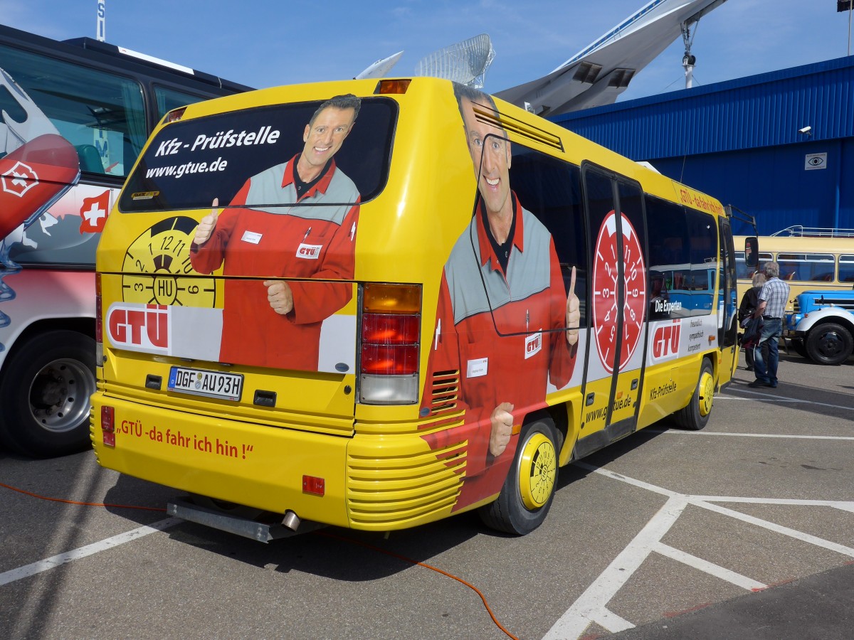 (149'814) - Auw�rter Museum, Stuttgart - DGF-AU 93H - Neoplan am 25. April 2014 in Sinsheim, Museum