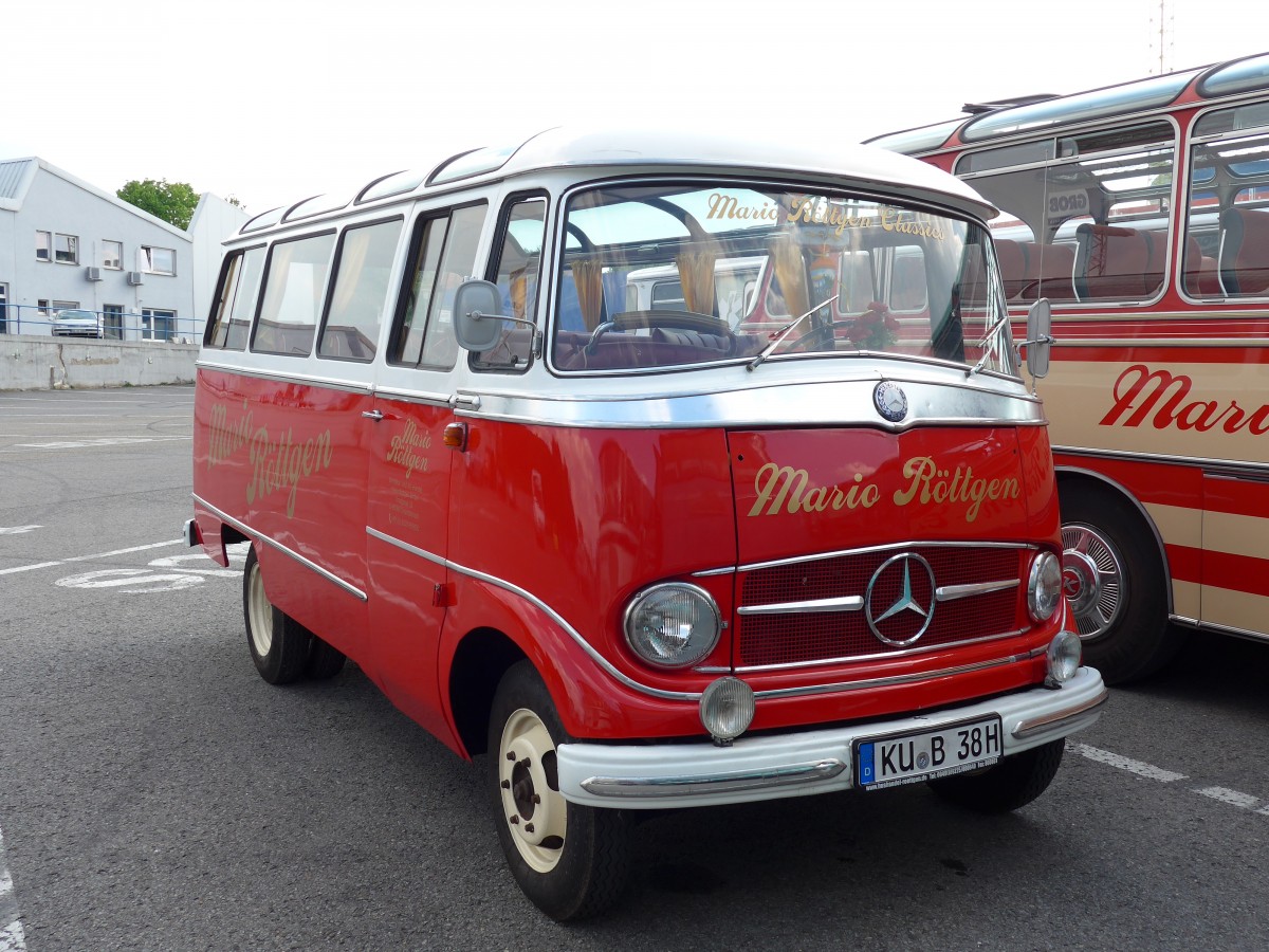 (150'087) - R�ttgen, Untersteinach - KU-B 38H - Mercedes am 25. April 2014 in Sinsheim, Museum