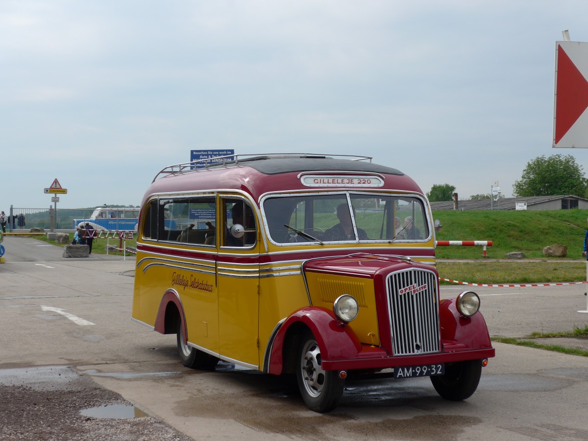 (150'150) - Aus Holland: Spierings, Rijkevoort - AM-99-32 - Opel/Andreasen (ex S�rensen, DK-Gilleleje) am 26. April 2014 in Speyer, Technik-Museum