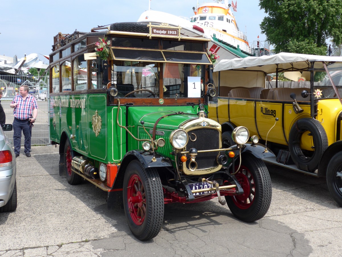 (150'260) - Gross, N�rdlingen - DON 0754 - International (ex Johnston, GB-Richmond) am 26. April 2014 in Speyer, Technik-Museum