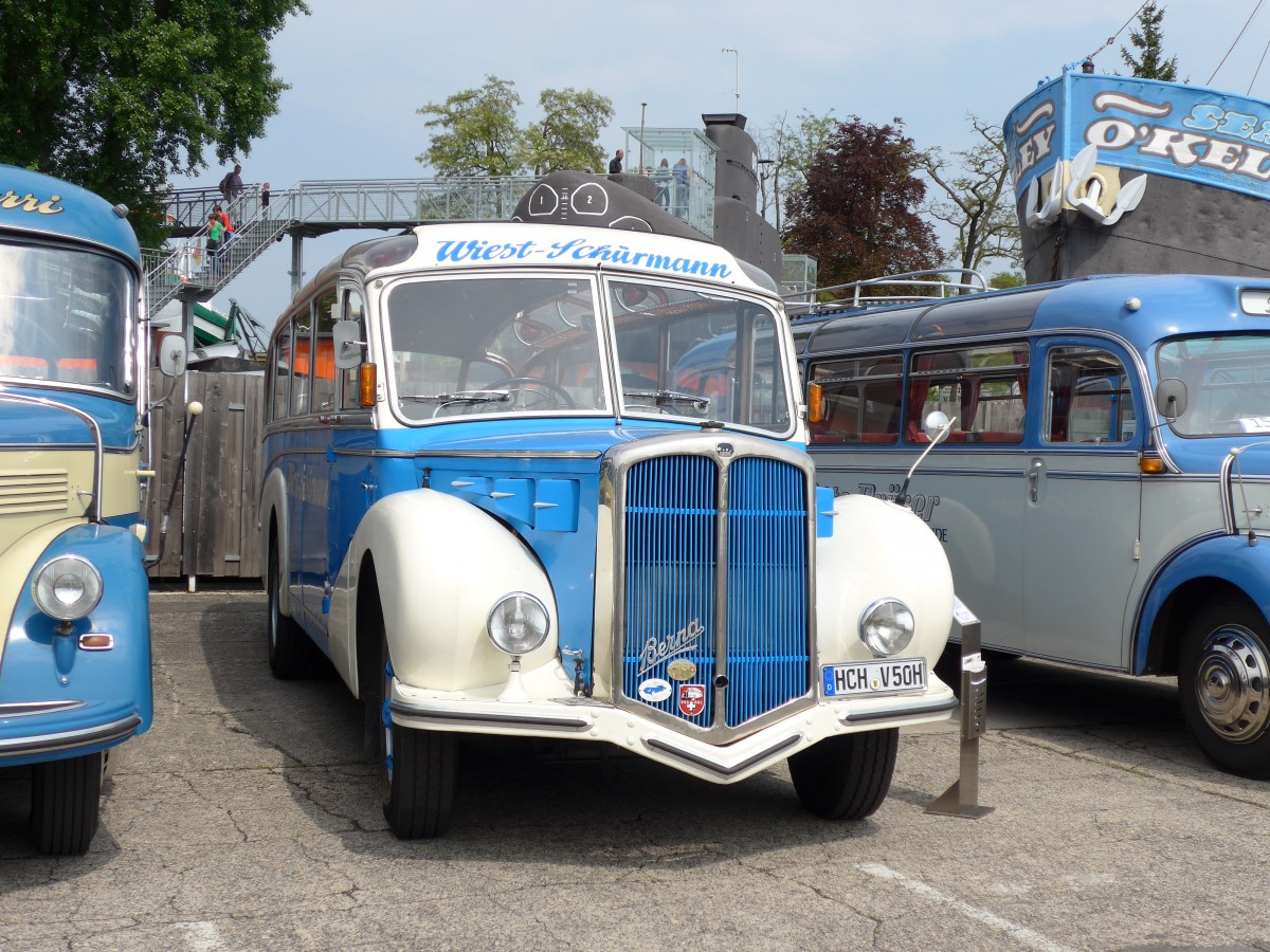 (150'275) - Wiest-Sch�rmann, Hechingen - HCH-V 50H - Berna/R&J (ex AOE Langnau; ex SER Langnau) am 26. April 2014 in Speyer, Technik-Museum