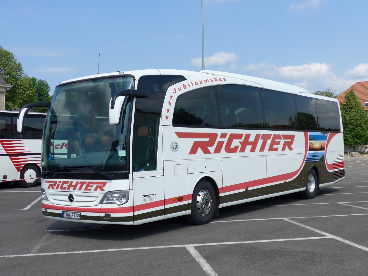 (150'408) - Richter, Erpolzheim - D�W-FI 99 - Mercedes am 26. April 2014 in Speyer, Technik-Museum