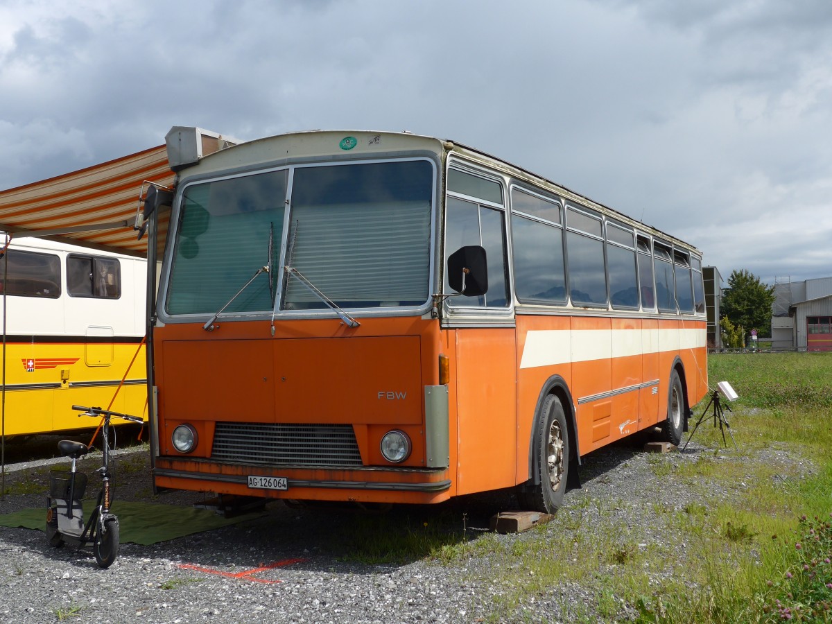 (153'766) - Binggeli, Rekingen - AG 126'064 - FBW/R&J (ex Kramer, Glattbrugg; ex Steiner, Meikirch) am 16. August 2014 in Altst�tten, Allmendplatz