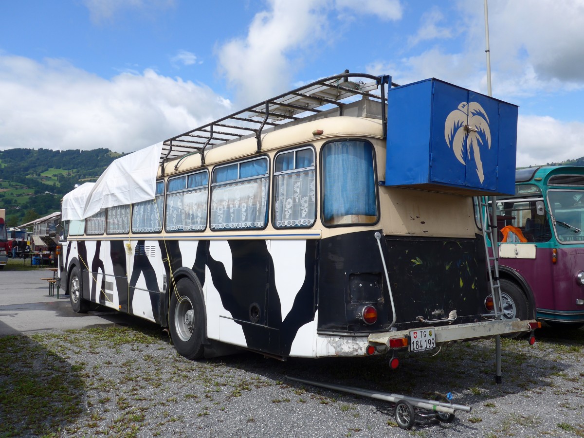 (153'780) - K�ndig, Affeltrangen - TG 184'199 - FBW/R&J (ex P 25'505; ex P 22'304) am 16. August 2014 in Altst�tten, Allmendplatz