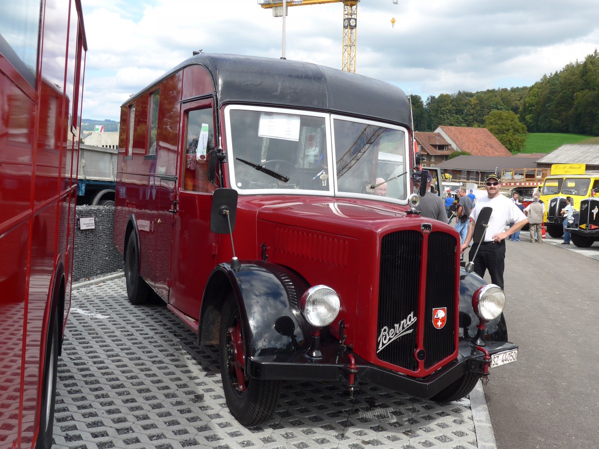 (154'621) - M�ller, Lauerz - SZ 44'050 - Berna/Hess (ex KTA Bern) am 30. August 2014 in Oberkirch, CAMPUS Sursee
