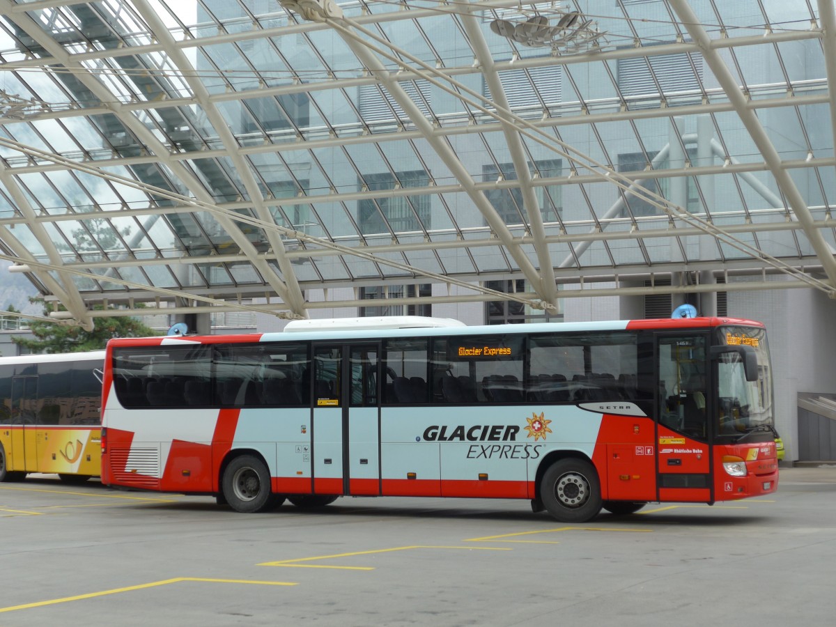 (155'152) - PostAuto Graub�nden - GR 155'152 - Setra am 13. September 2014 in Chur, Postautostation