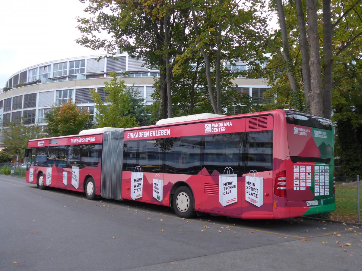 (155'569) - STI Thun - Nr. 137/BE 801'137 - Mercedes am 7. Oktober 2014 bei der Schiffl�ndte Thun