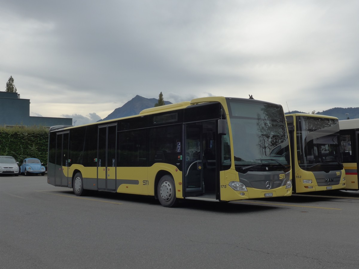 (155'779) - STI Thun - Nr. 175/BE 752'175 - Mercedes am 15. Oktober 2014 bei der Schiffl�ndte Thun