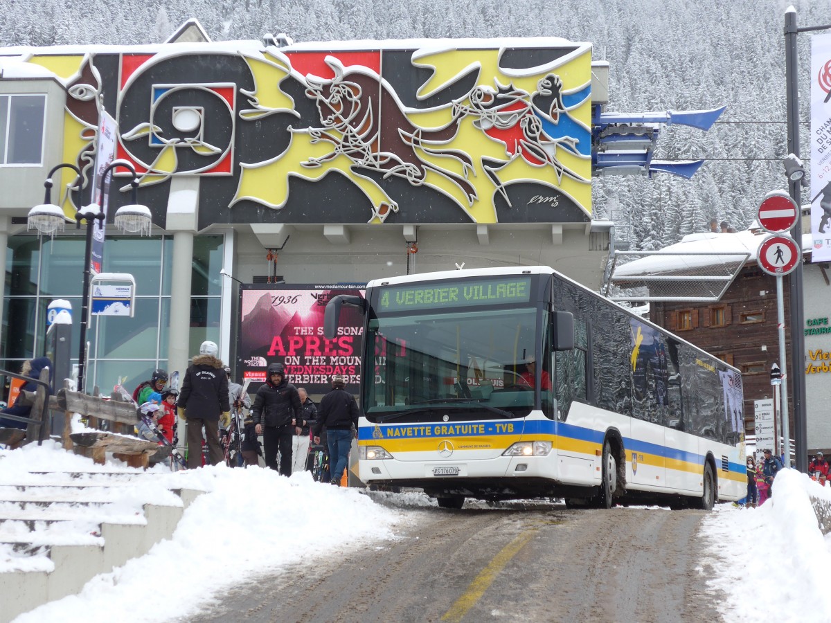 (158'824) - TMR Martigny - Nr. 101/VS 176'079 - Mercedes am 22. Februar 2015 in Verbier, M�dran