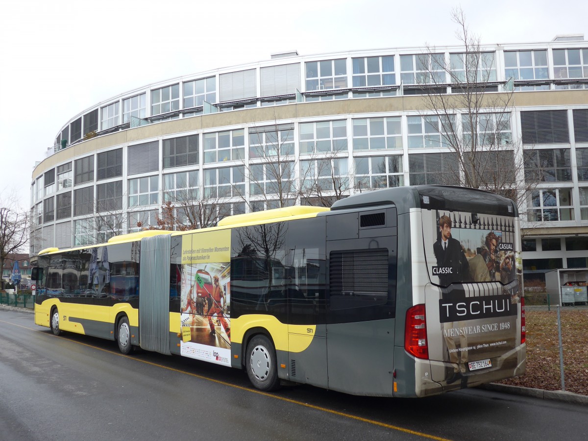 (158'889) - STI Thun - Nr. 164/BE 752'164 - Mercedes am 28. Februar 2015 bei der Schiffl�ndte Thun