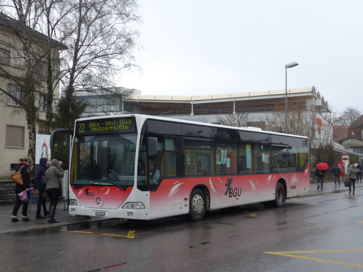 (158'988) - BGU Grenchen - Nr. 17/SO 29'435 - Mercedes am 2. M�rz 2015 beim Bahnhof Grenchen S�d