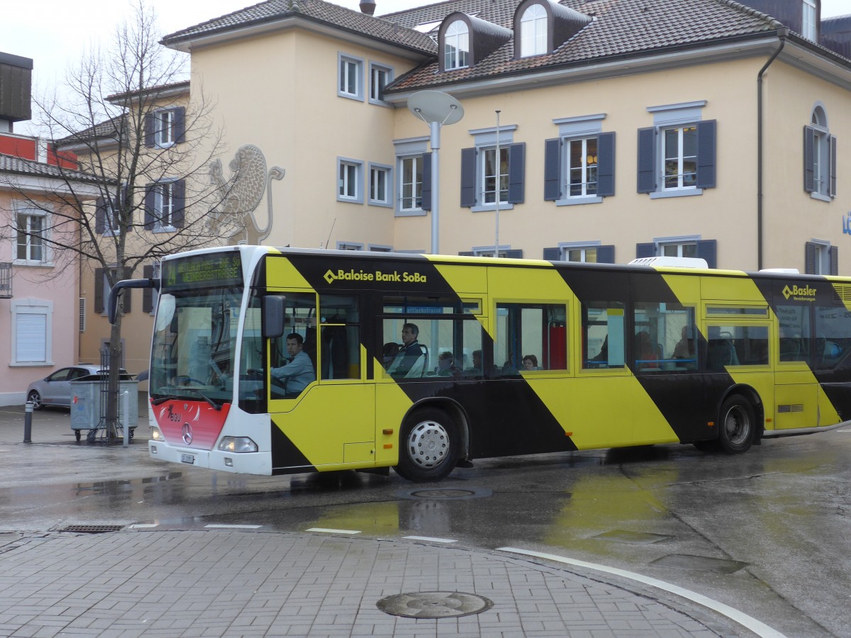 (158'995) - BGU Grenchen - Nr. 11/SO 21'951 - Mercedes am 2. M�rz 2015 in Grenchen, Postplatz