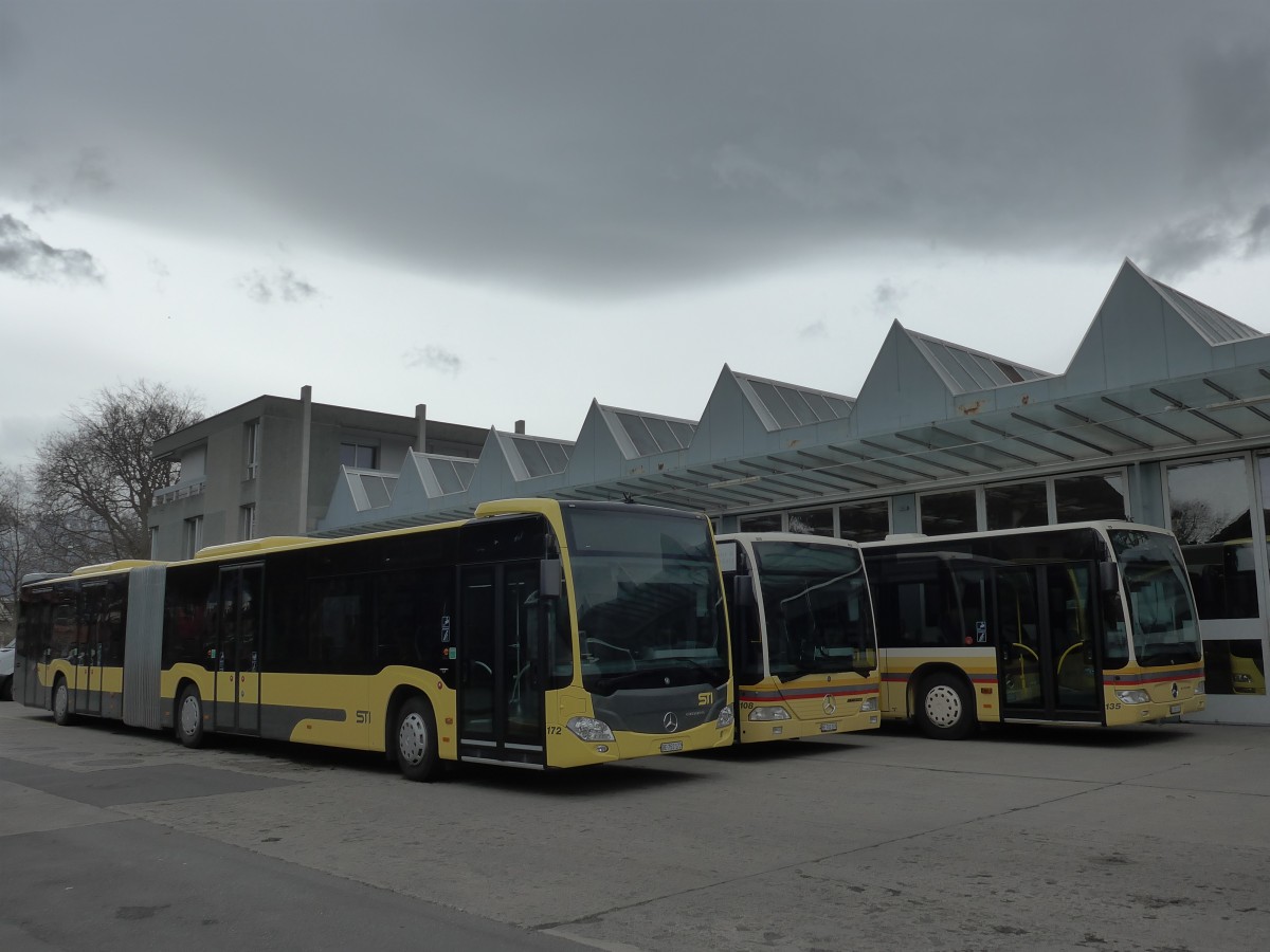 (159'535) - STI Thun - Nr. 172/BE 752'172 - Mercedes am 29. M�rz 2015 in Thun, Garage