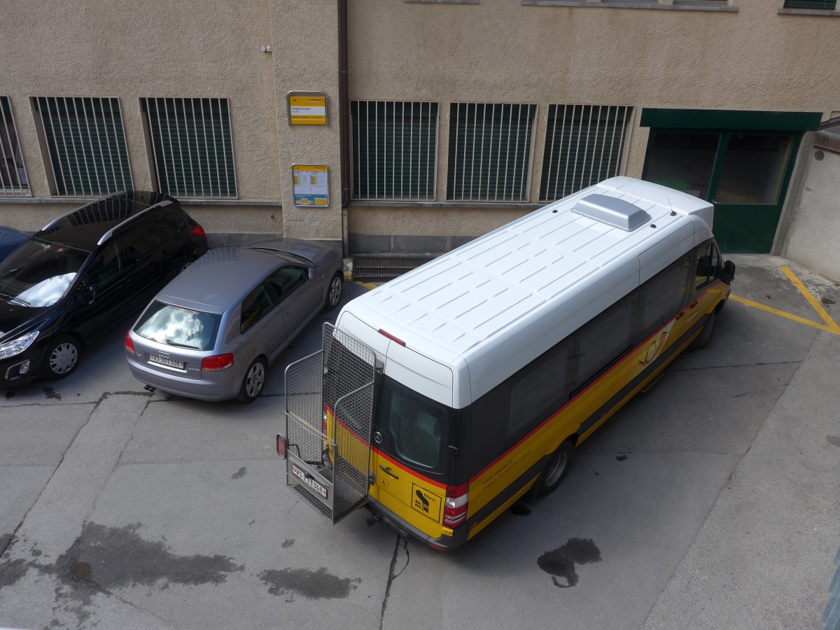 (159'656) - Buchard, Leytron - VS 213'348 - Mercedes am 5. April 2015 in Is�rables, T�l�ph�rique