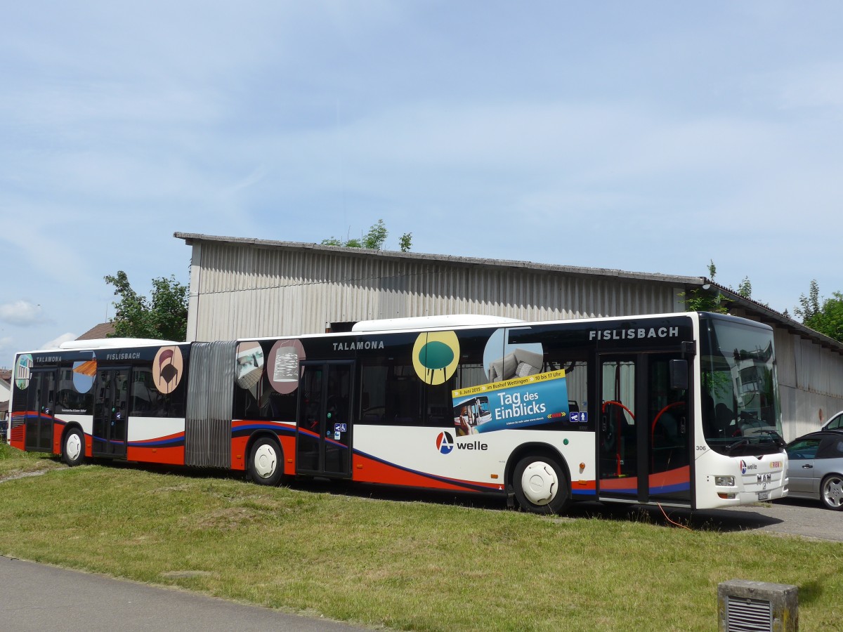 (161'584) - Twerenbold, Baden - Nr. 306/AG 459'046 - MAN am 31. Mai 2015 in R�tihof, Carterminal