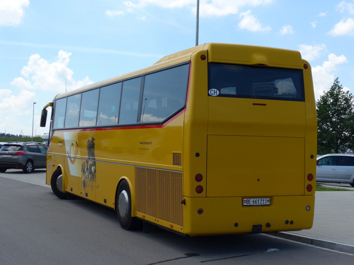 (162'862) - Aus der Schweiz: Funi-Car, Biel - Nr. 11/BE 661'211 - Bova am 28. Juni 2015 in Landsberg, Rastst�tte Lechwiesen