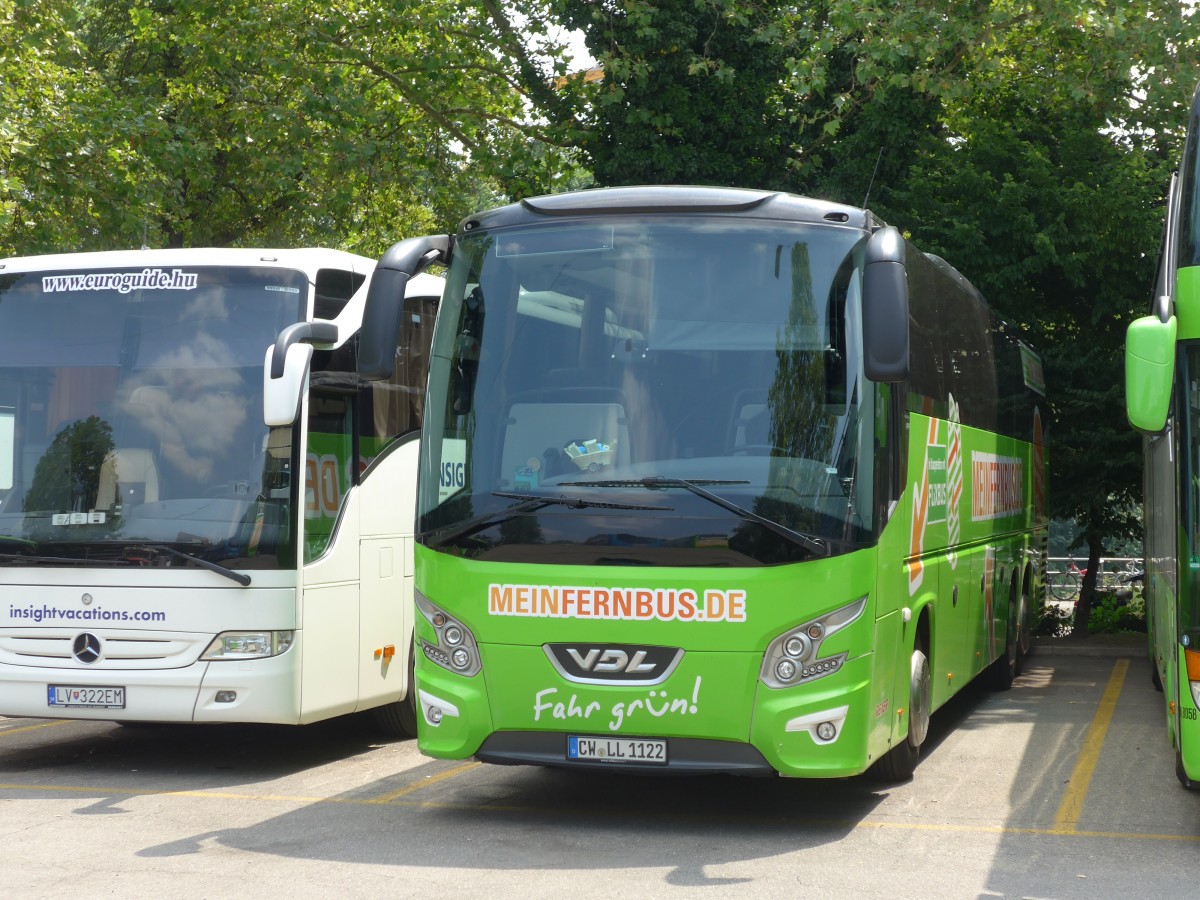 (162'946) - Aus Deutschland: Rexer, Calw - CW-LL 1122 - VDL am 6. Juli 2015 in Z�rich, Sihlquai