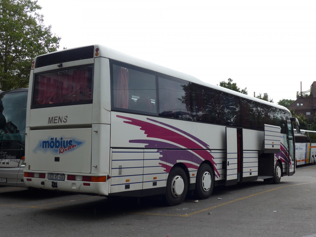 (163'622) - Aus dem Kosovo: Turist Kosovare - 632-KS-456 - MAN (ex M�bius, D-Herne) am 16. August 2015 in Z�rich, Sihlquai