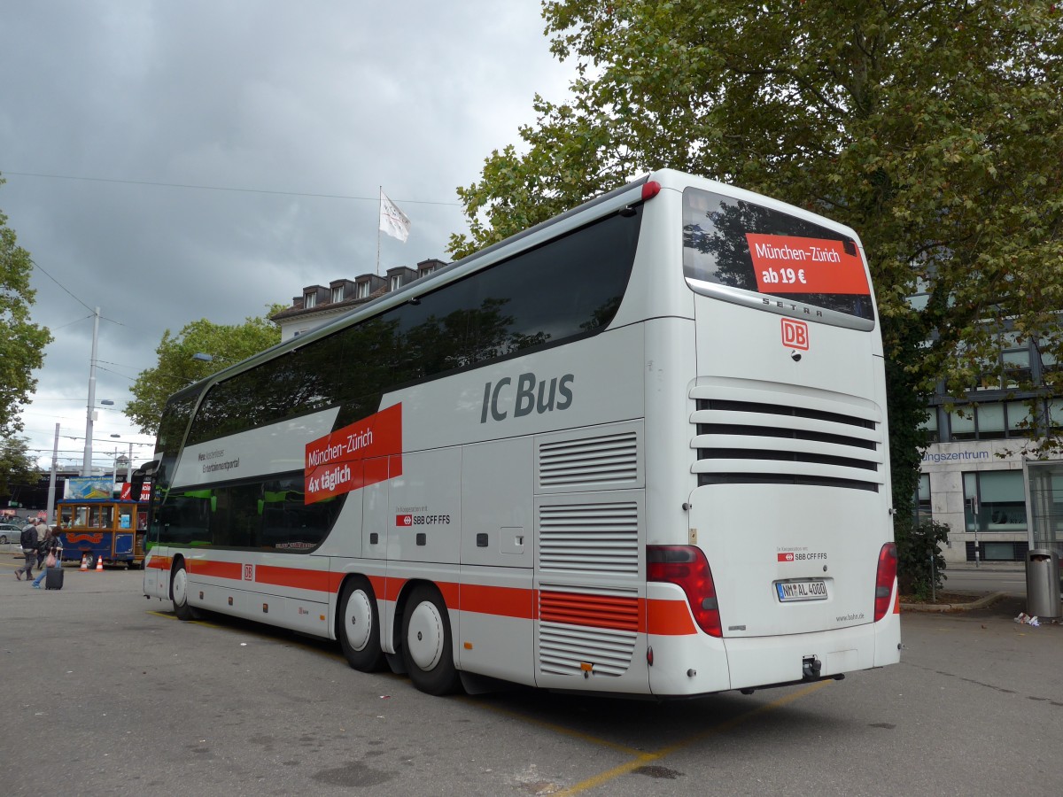 (163'628) - Aus Deutschland: Arzt, Neumarkt - NM-AL 4000 - Setra am 16. August 2015 in Z�rich, Sihlquai