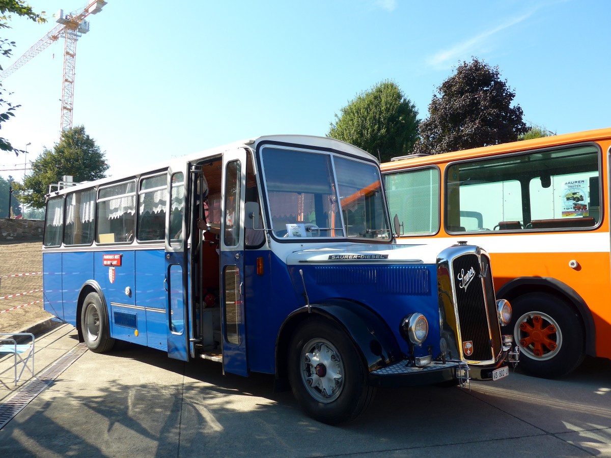 (163'916) - Suter, Savi�se - VS 802 U - Saurer/R&J (ex ATJ Vaulion; ex TPC Aigle; ex Bressoud, Torgon) am 29. August 2015 in Oberkirch, CAMPUS Sursee