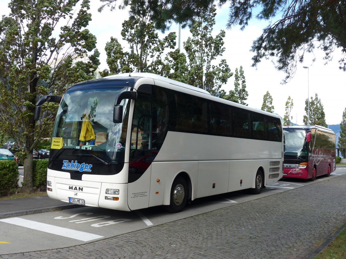 (164'887) - Aus Deutschland: Eckinger, Krostitz - TDO-ME 13 - MAN am 16. September 2015 beim Bahnhof Fl�elen