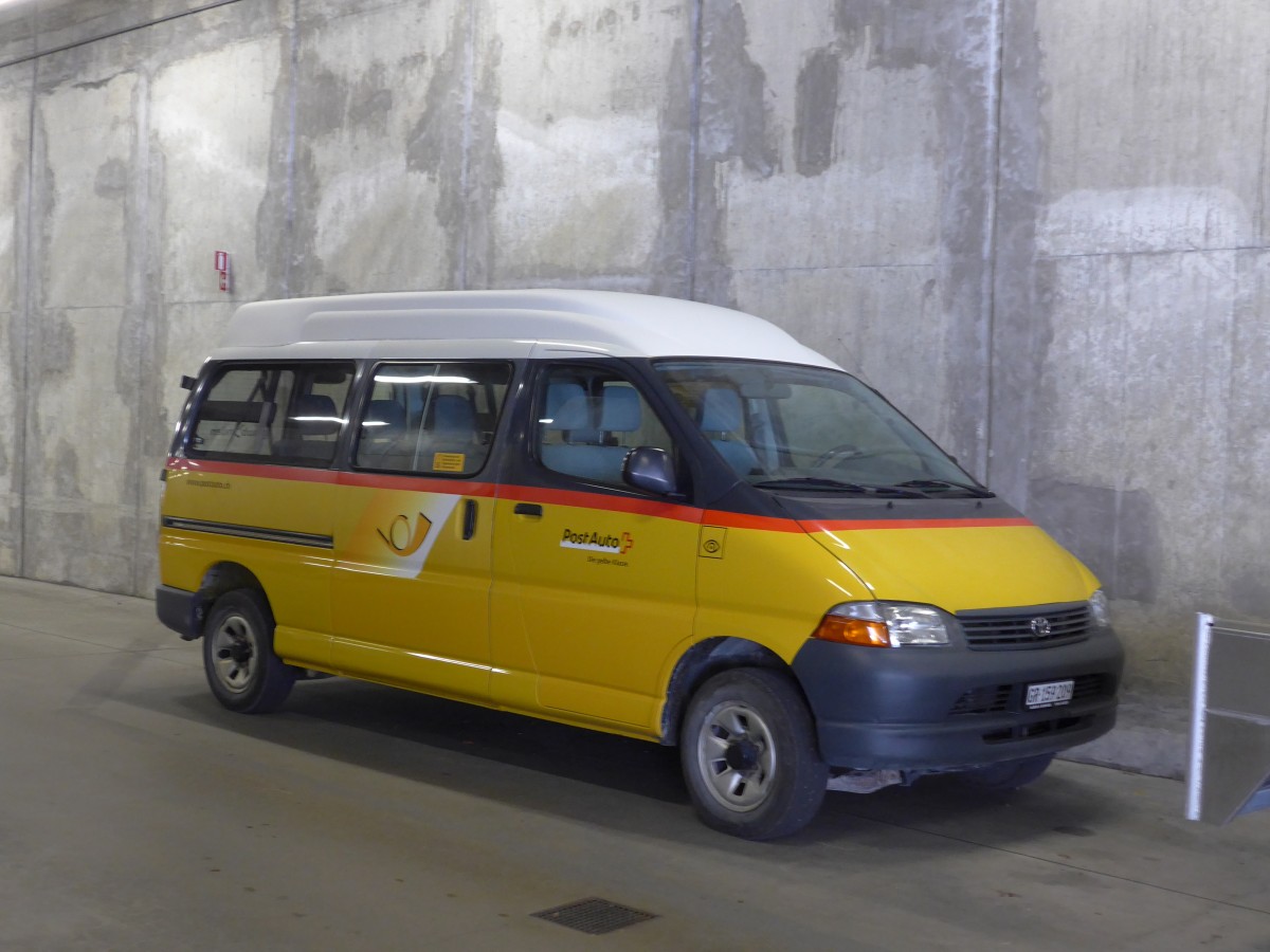(165'429) - PostAuto Graub�nden - GR 159'209 - Toyota am 19. September 2015 in Thusis, Postautostation