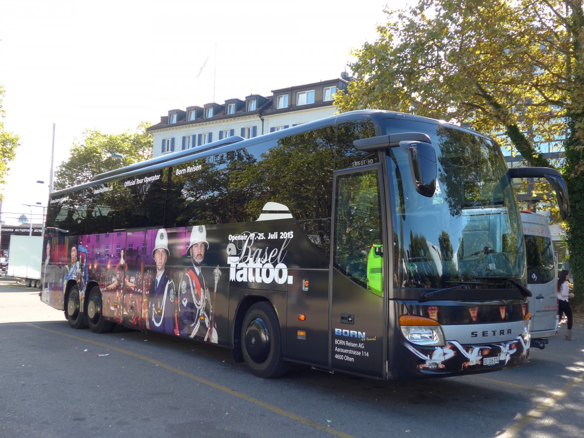 (165'448) - Born, Olten - SO 106'074 - Setra am 19. September 2015 in Z�rich, Sihlquai