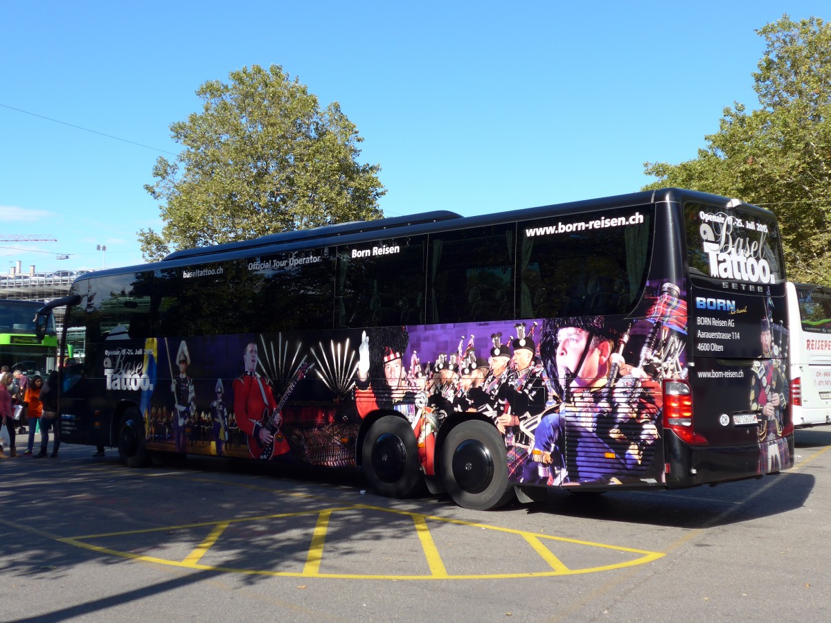 (165'452) - Born, Olten - SO 106'074 - Setra am 19. September 2015 in Z�rich, Sihlquai