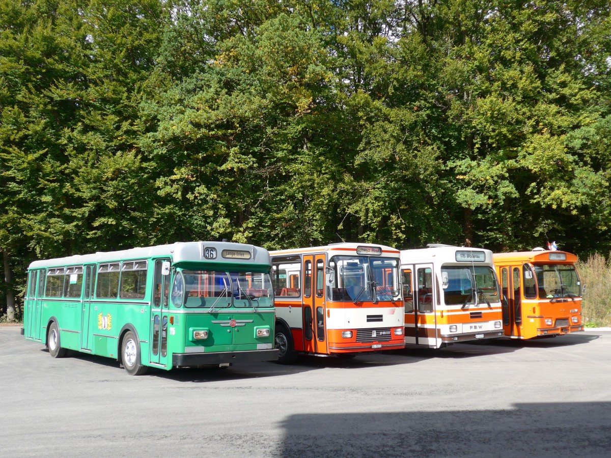 (165'959) - BVB Basel (RWB) - Nr. 75 - FBW/FHS am 4. Oktober 2015 in Burgdorf, �kihof Ziegelgut