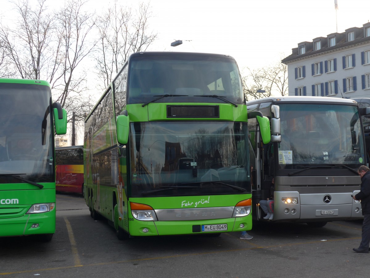 (168'119) - Aus Deutschland: Albus, M�nchen - Nr. M8049/M-EU 8049 - Setra am 29. Dezember 2015 in Z�rich, Sihlquai
