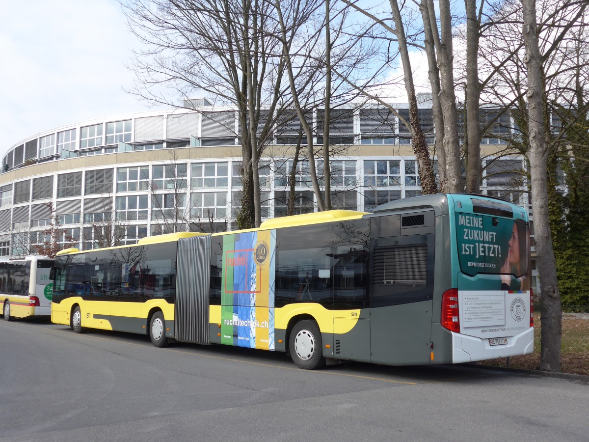 (168'931) - STI Thun - Nr. 171/BE 752'171 - Mercedes am 26. Februar 2016 bei der Schiffl�ndte Thun