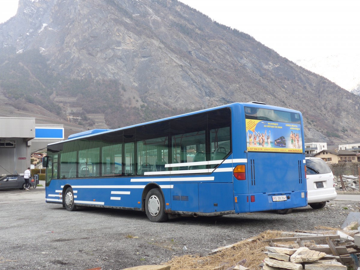 (169'051) - Buchard, Leytron - VS 386'364 - Mercedes (ex AFA Adelboden Nr. 91; ex AFA Adelboden Nr. 2) am 6. M�rz 2016 in Leytron, Garage