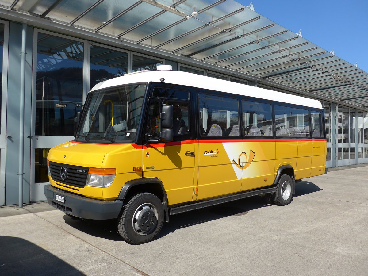 (169'255) - PostAuto Bern - BE 755'378 - Mercedes/Kusters am 17. M�rz 2016 in Thun, Garage STI