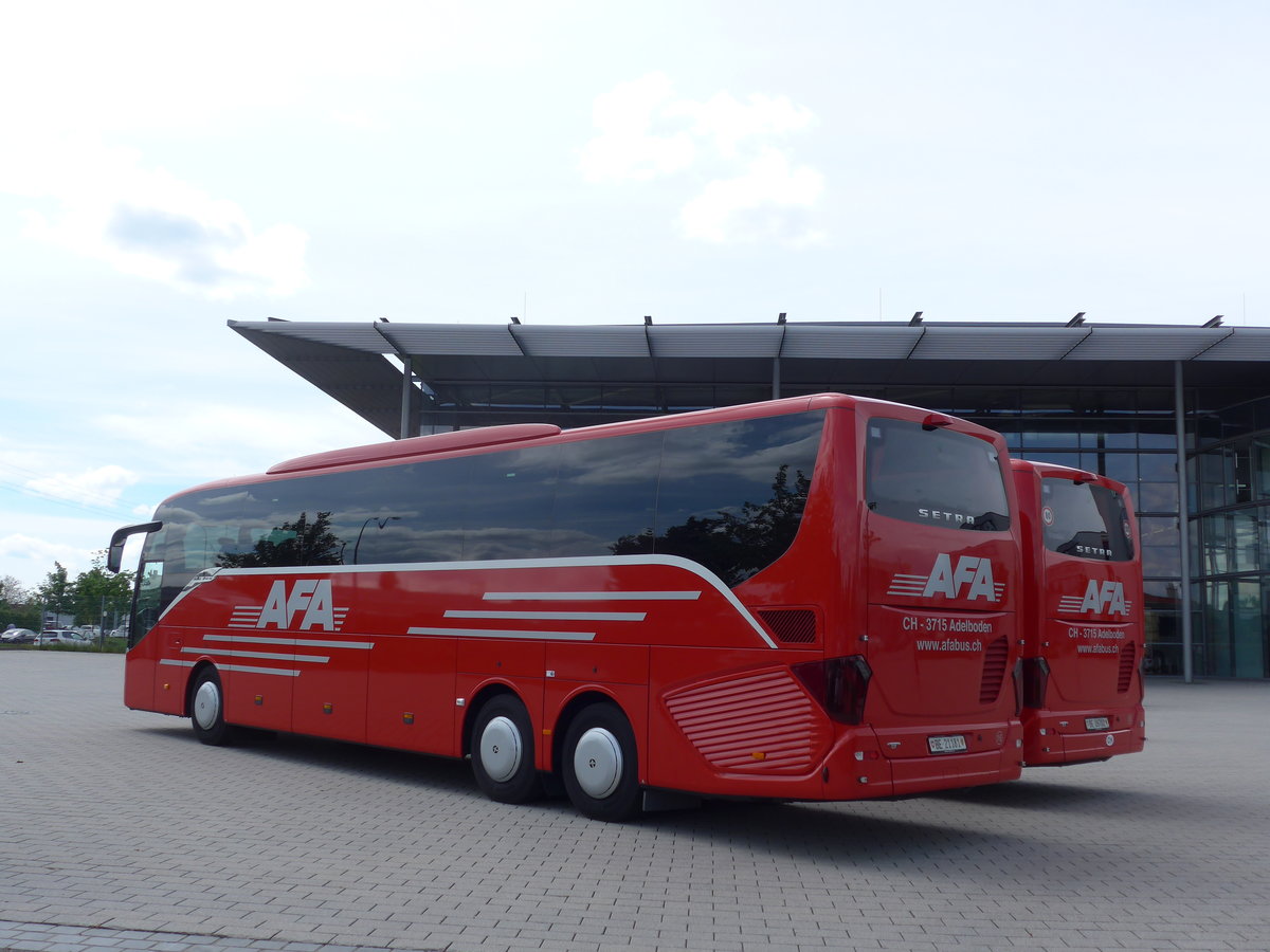 (171'195) - F�r die Schweiz: AFA Adelboden - Nr. 16/BE 21'181 - Setra am 20. Mai 2016 in Neu-Ulm, Setrawerk