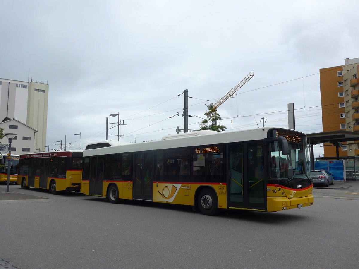 (171'773) - Klopfstein, Laupen - Nr. 10/BE 673'731 - Hess am 13. Juni 2016 beim Bahnhof D�dingen