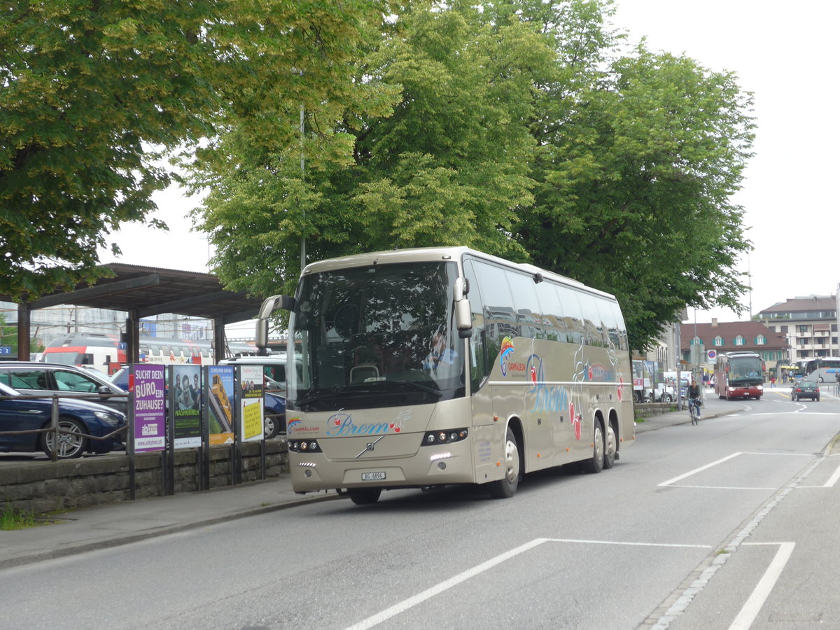 (171'930) - Brem, W�lflinswil - AG 6894 - Volvo am 21. Juni 2016 bei der Schiffl�ndte Thun