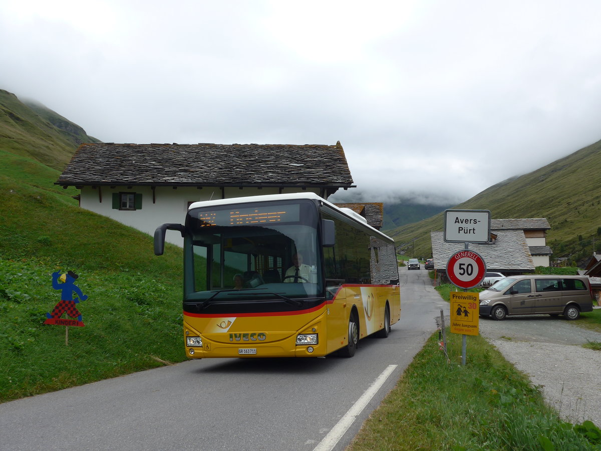 (174'169) - Mark, Andeer - GR 163'711 - Iveco am 21. August 2016 in P�rt