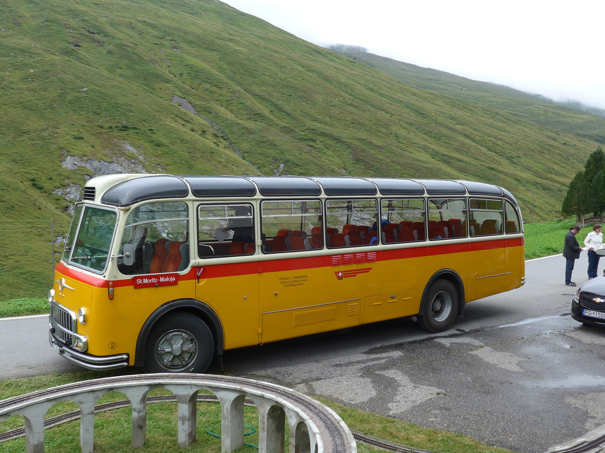 (174'182) - Tanner&Lambach, Reigoldswil - Nr. 2/BL 24'059 - FBW/R&J (ex Hunziker, R�schlikon; ex P 24'059; ex P 21'559) am 21. August 2016 in Am Bach 