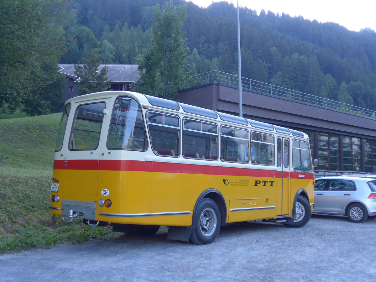 (174'305) - M�ller, Ennetmoos - NW 23'167 - FBW/Gangloff (ex Rentsch, Gunten; ex P 23'203; ex P 21'003) am 27. August 2016 in Lenk, Kuspo