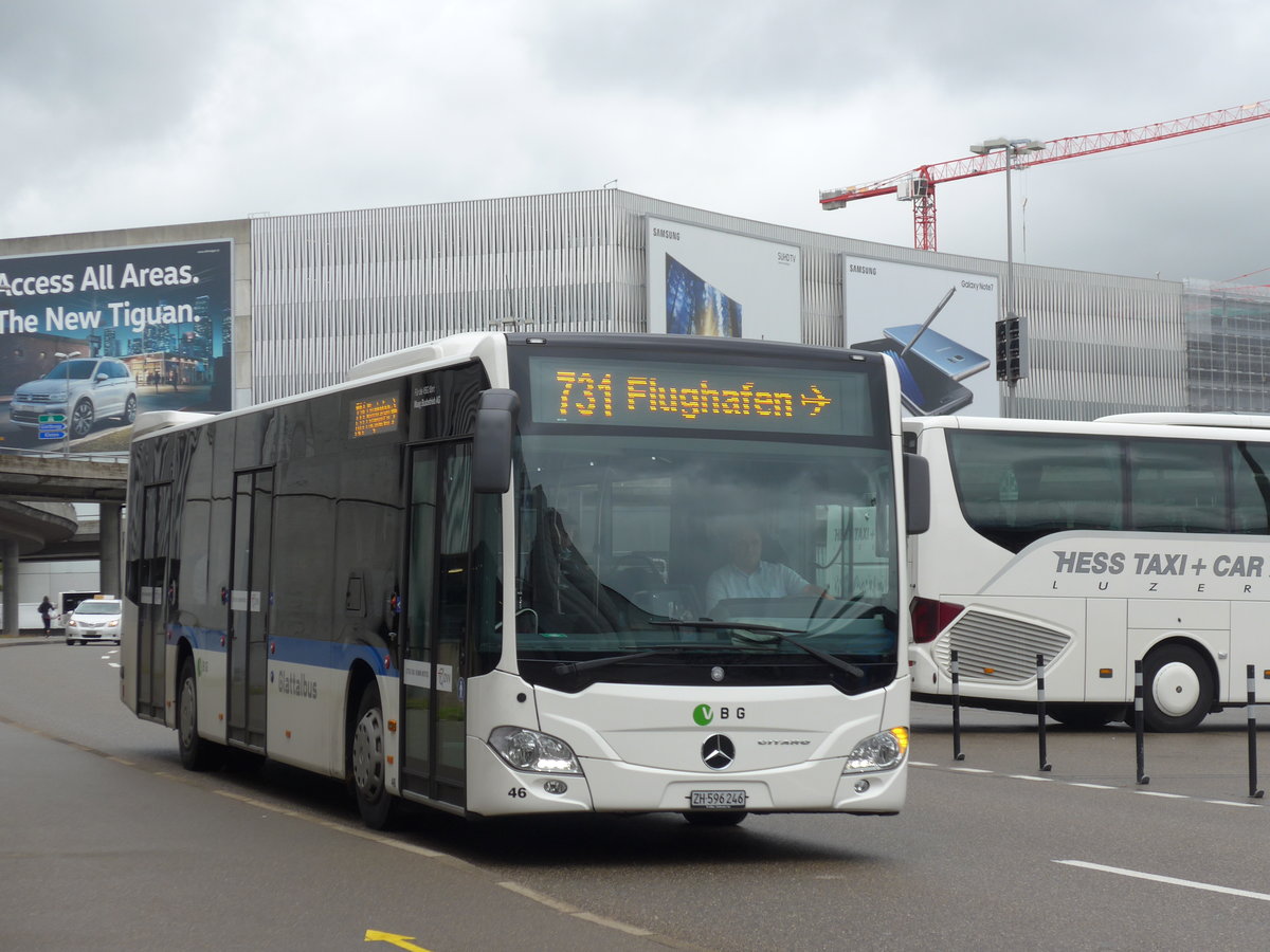 (174'605) - Maag, Kloten - Nr. 46/ZH 596'246 - Mercedes am 5. September 2016 in Z�rich, Flughafen