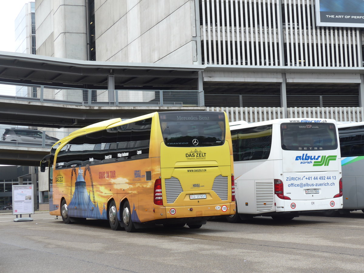(174'629) - Heggli, Kriens - Nr. 35/LU 15'765 - Mercedes am 5. September 2016 in Z�rich, Flughafen