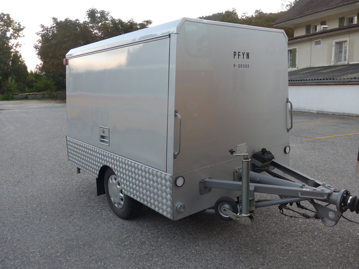 (175'426) - Schmid, Th�rishaus - BE 196'417 - Gangloff Gep�ckanh�nger (ex P 30'393) am 2. Oktober 2016 in Oensingen, Bad Klus