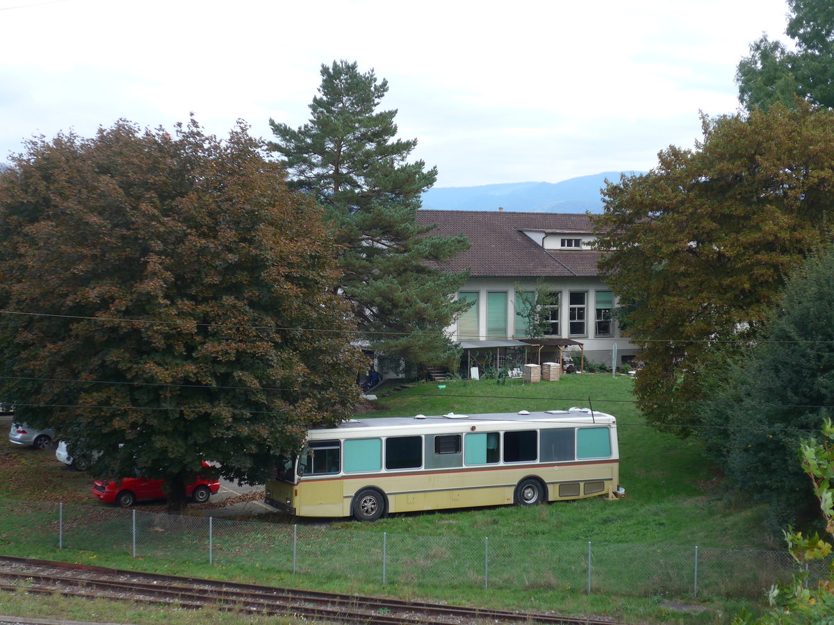 (175'516) - ??? - Saurer/R&J (ex STI Thun Nr. 57) am 7. Oktober 2016 in Del�mont, Von Roll