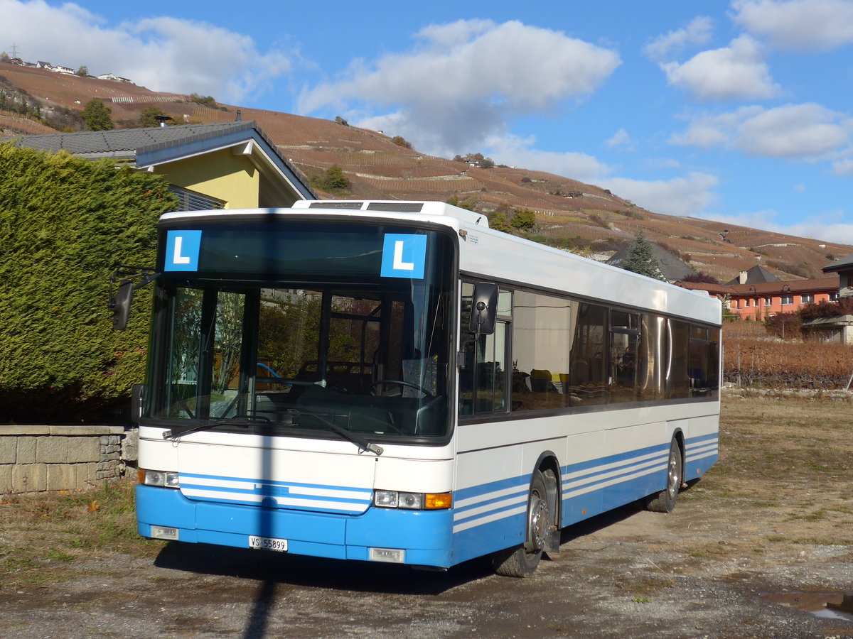 (176'620) - ??? - VS 55'899 - Volvo/Hess (ex RTB Altst�tten Nr. 61; ex WilMobil, Wil Nr. 244; ex RTB Altst�tten Nr. 34) am 12. November 2016 in V�troz, Post