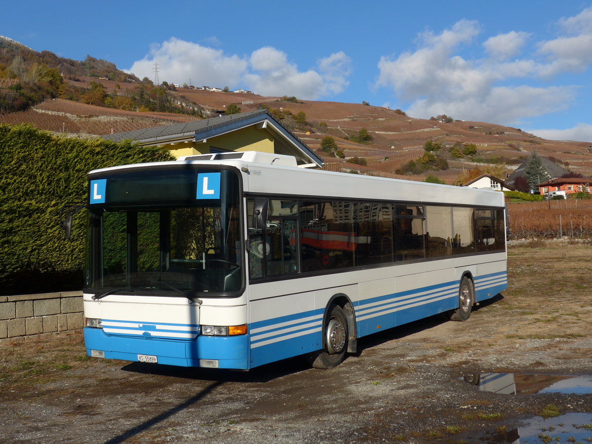(176'624) - ??? - VS 55'899 - Volvo/Hess (ex RTB Altst�tten Nr. 61; ex WilMobil, Wil Nr. 244; ex RTB Altst�tten Nr. 34) am 12. November 2016 in V�troz, Post