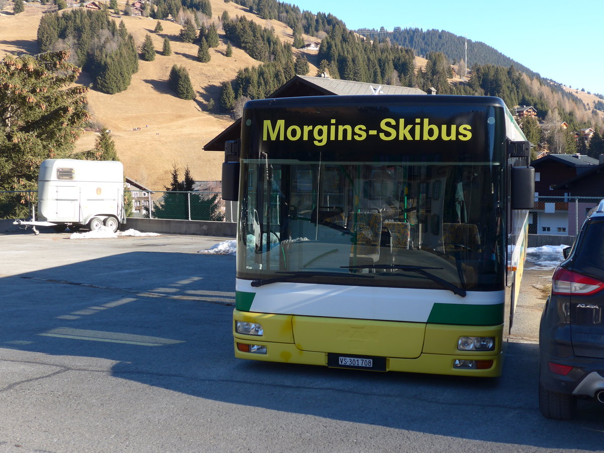 (177'520) - T�l�morgins, Morgins - VS 301'708 - MAN (ex TN Neuch�tel Nr. 223) am 1. Januar 2017 in Morgins, Feuerwehr