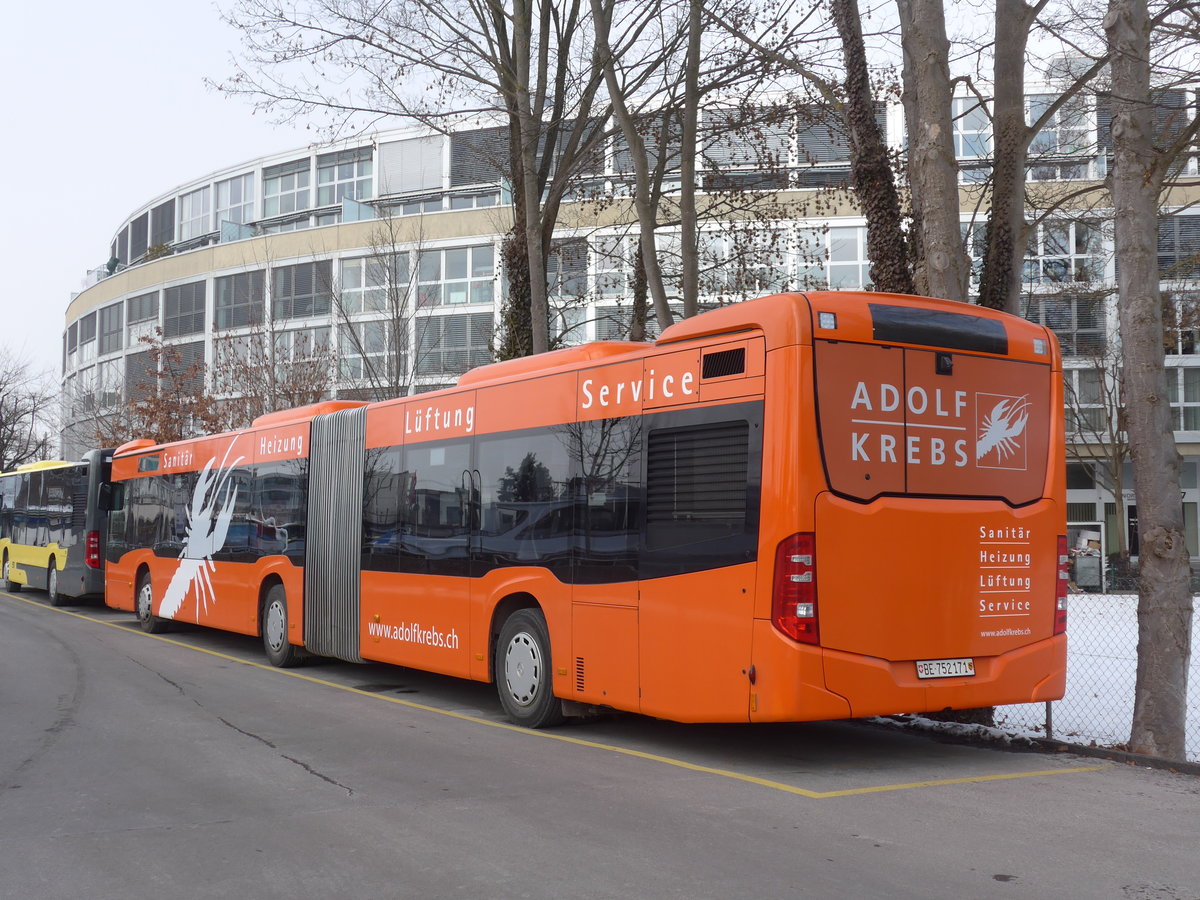 (178'061) - STI Thun - Nr. 171/BE 752'171 - Mercedes am 20. Januar 2017 bei der Schiffl�ndte Thun
