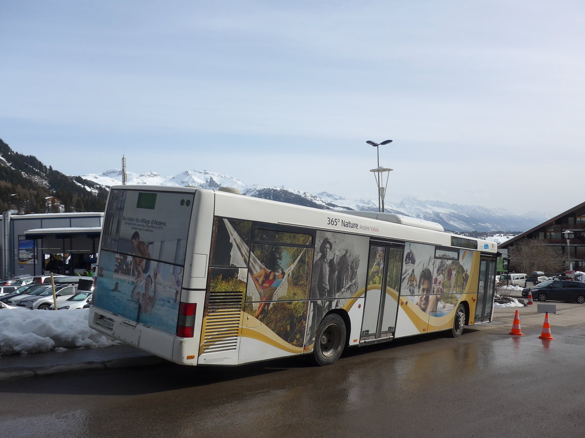 (178'954) - Buchard, Leytron - Nr. 91/VS 285'066 - MAN (ex AAGL Liestal Nr. 74; ex AAGL Liestal Nr. 66) am 12. M�rz 2017 in Anz�re, T�l�cabine