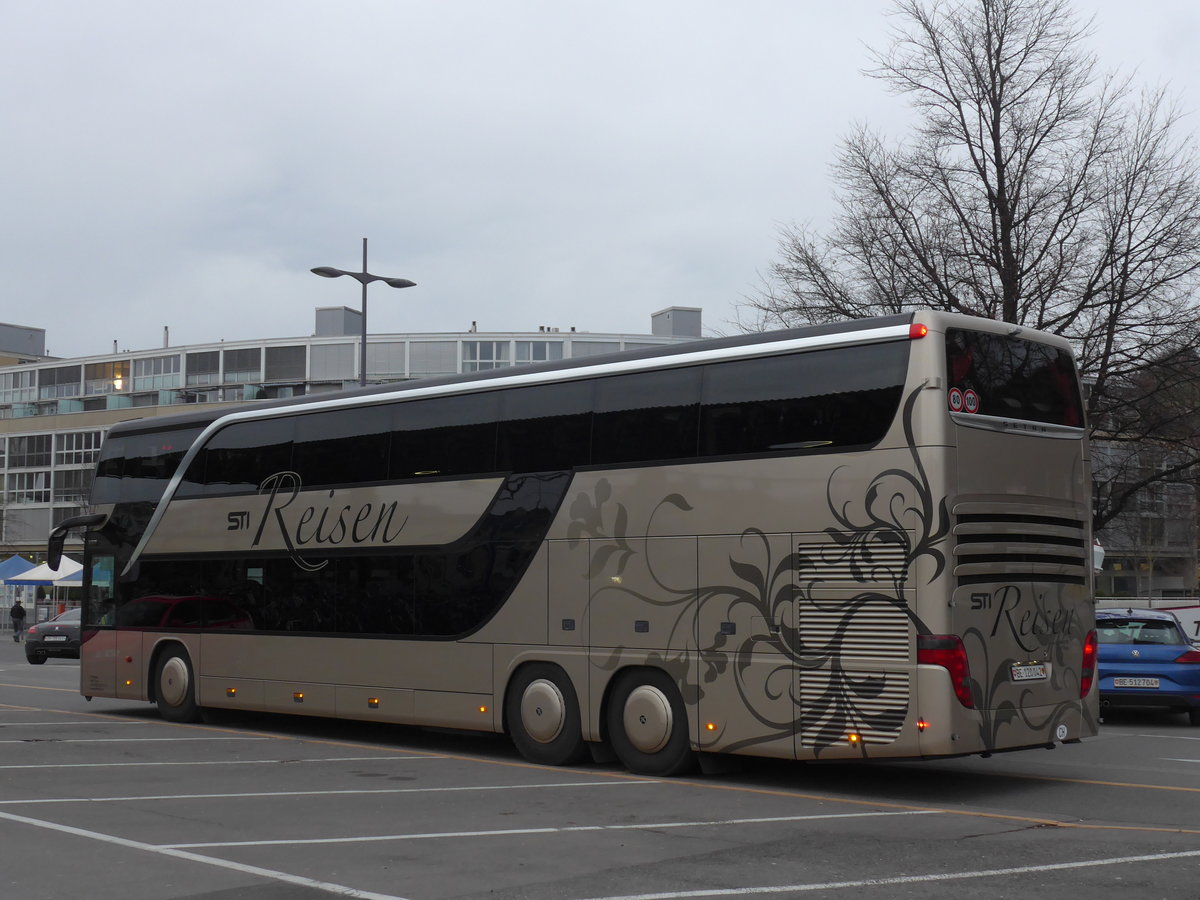 (178'985) - STI Thun - Nr. 42/BE 120'042 - Setra am 18. M�rz 2017 in Thun, CarTerminal